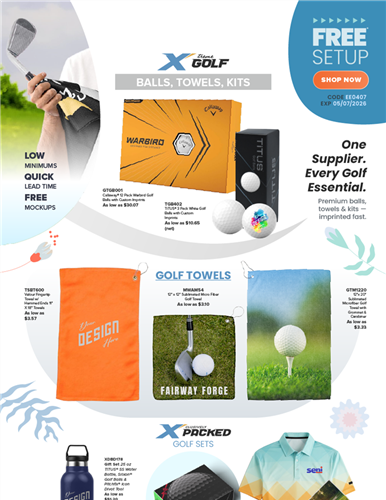 Explore Custom Golf Essentials for Every Game