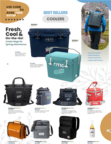 Spring into Comfort: Beat the Heat with Our Coolers
