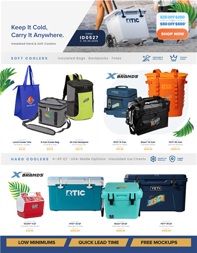 Beat the Heat with Premium Coolers
