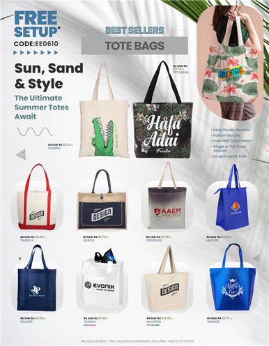 Carry the Summer Vibes: Totes for Every Occasion