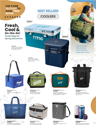 Spring into Comfort: Beat the Heat with Our Coolers