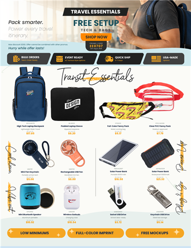 Gift Smarter with Premium Tech &amp; Travel Essentials