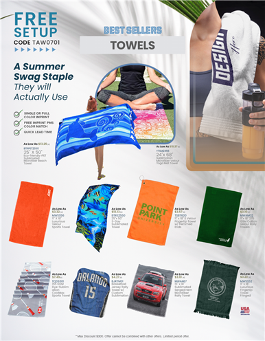 Chill Deals, Hot Towels-Limited Time Only