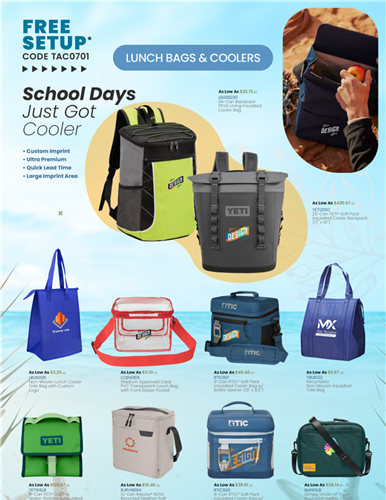 School Ready: Stylish Bags, Chill Coolers