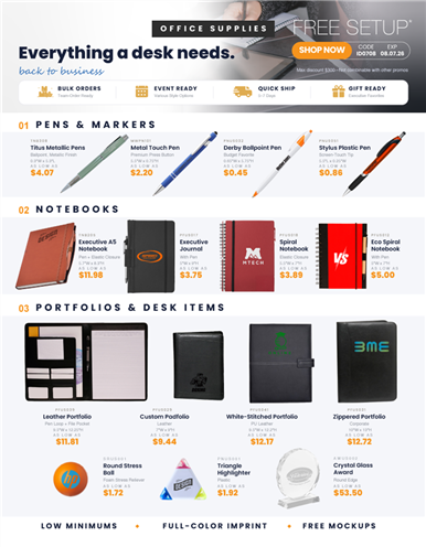 One Stop for Office Must-Haves