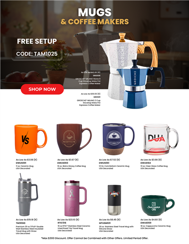 Cheers to Fall with Custom Drinkware