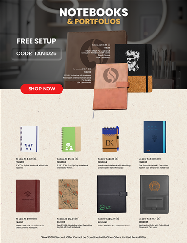 Smart Accessories for Smarter Teams: Explore Notebooks &amp; Portfolios