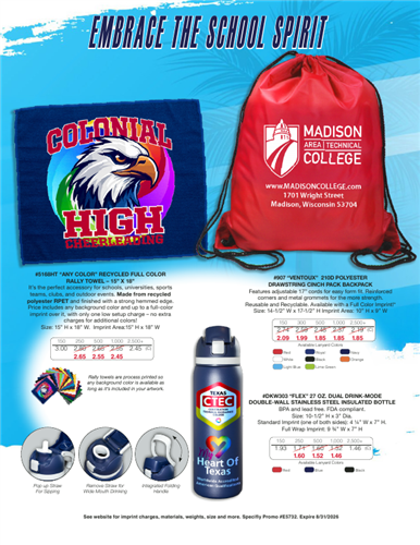 Embrace the School Spirit!