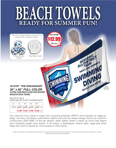 Beach Towels for Summer!