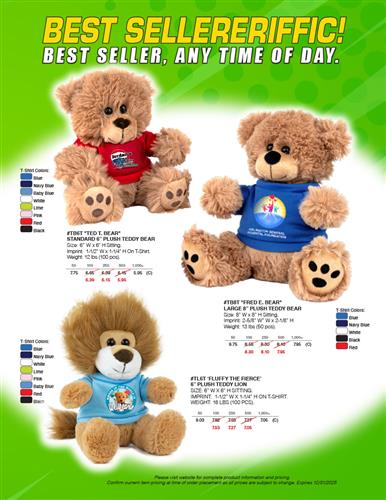 Teddy Bears &amp; Trade Show Favorites