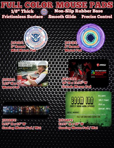 Mouse Pads and Gaming Mats Made in USA