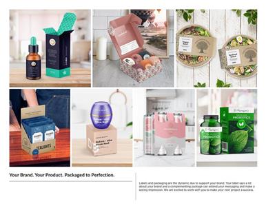 Labels and packaging are the dynamic duo to support your brand