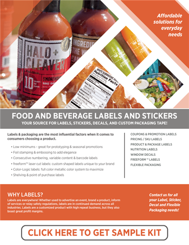 Food and Beverage Labels and Stickers