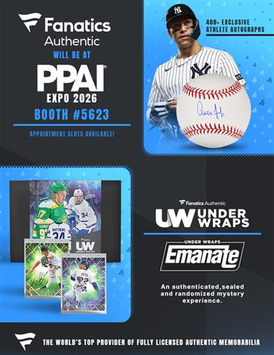 Visit Fanatics Authentic at PPAI EXPO: Booth 5623