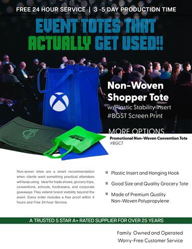 Totes That Don't Get Tossed