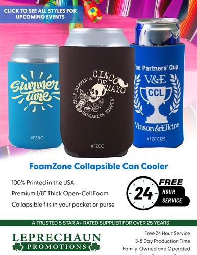 Best Selling Can Cooler Sale w/Free 24 Hr. Svc. From Leprechaun