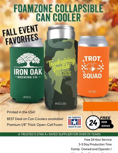 Best Selling Can Cooler Sale w/Free 24 Hr. Svc.