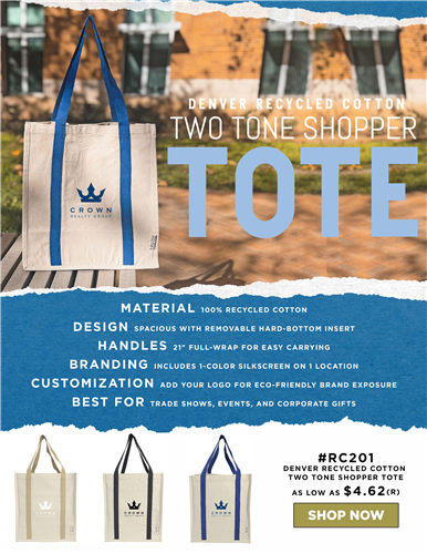 Two-Tone Style. Everyday Impact. Meet the Denver Tote