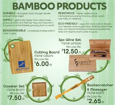 Bamboo Promo Ideas