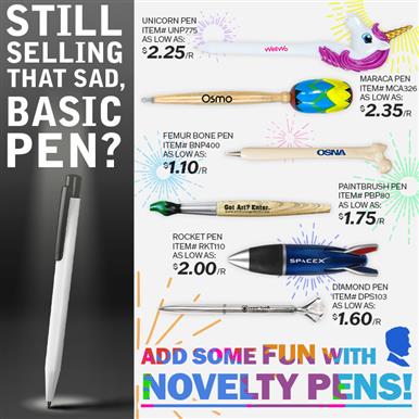 Novelty Pens for Promo