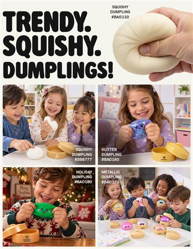 Trendy Dumplings IN STOCK