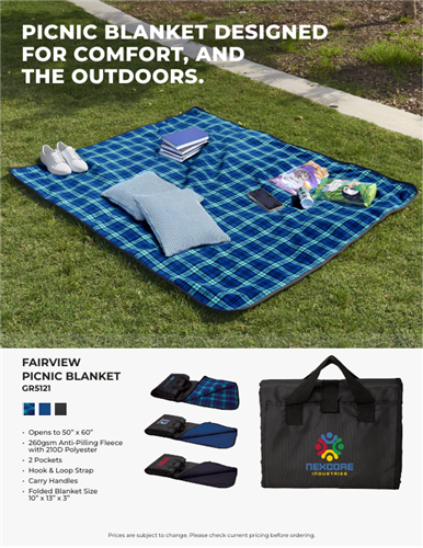 Picnic Blanket Designed for Comfort