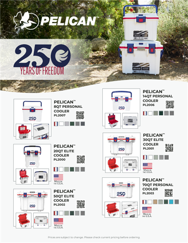 Celebrate 250 Years of Freedom with Pelican