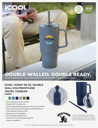 Introducing your new iCool Travel Tumbler for Everyday!