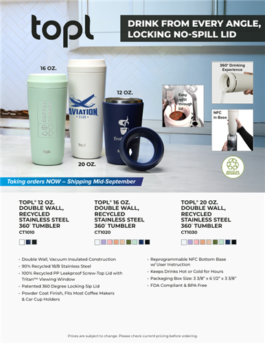 Topl – New, Smart, and Exclusively here.