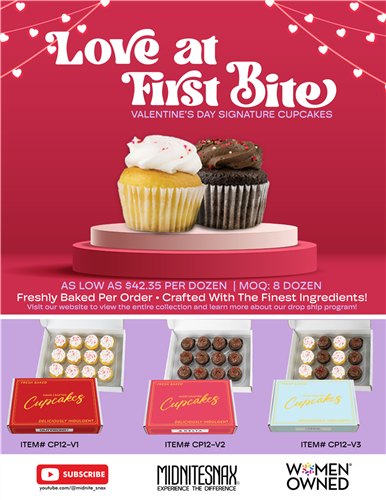 Love at First Bite! Valentine's Day Cupcakes