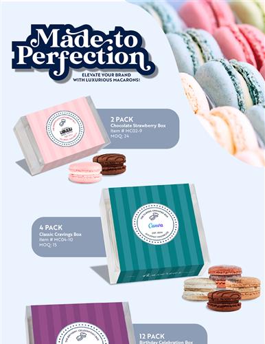 Made to Perfection: Luxurious Macarons for Every Occasion✨