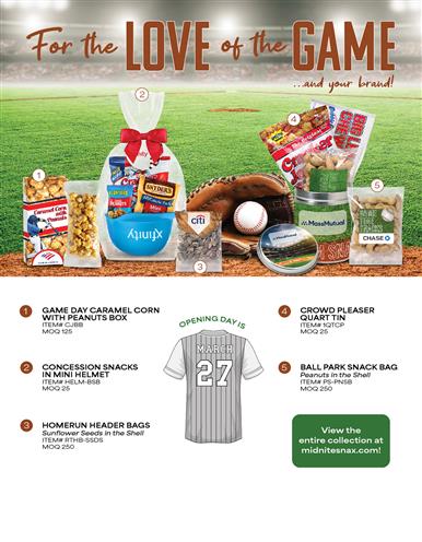 For the Love of the Game.. and Your Brand! ⚾&#127851;