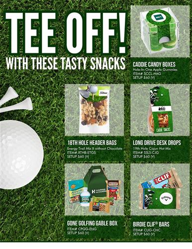 Tee Off With These Tasty Snacks!⛳