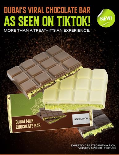 EXCLUSIVE Viral Dubai Chocolate Bar Is Here – As Seen on TikTok! &#127851;✨