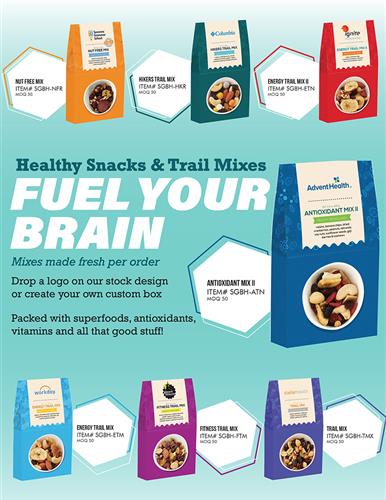 Fuel Your Brain! &#129504;&#129372; - Health &amp; Wellness Trail Mixes