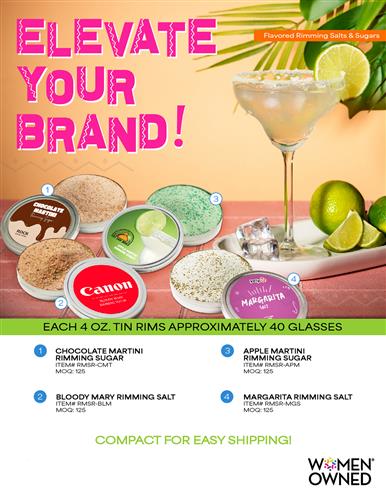 Elevate your brand &amp; cocktails! &#127865;&#127819;‍&#129001;