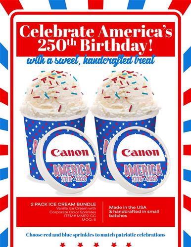 A Cool Way to Celebrate America 250 🍨