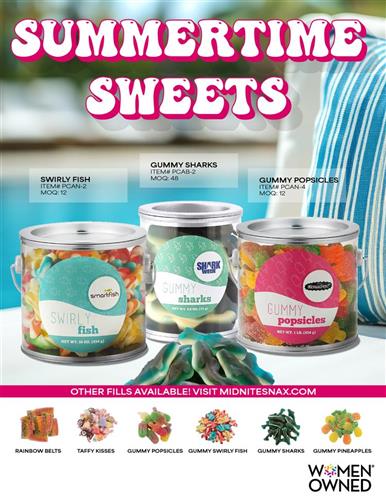 Summertime Sweets &#127853;&#127852;☀️ Assorted Candy Pails