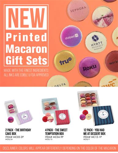 Sweet News: Custom Printed Macaron Gift Sets Are Here! &#127852;✨