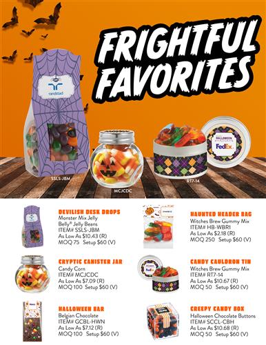 No Tricks, Just Treats! 🎃 Frightful Favorites Have Arrived.