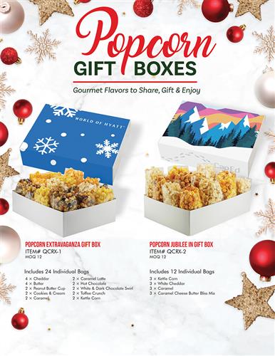 Gourmet Popcorn Boxes 🍿🎁