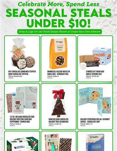 Seasonal Steals Under $10! ❄️