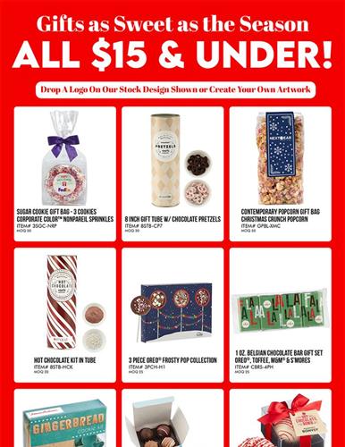 Gifts as Sweet as the Season Under $15! ❄️