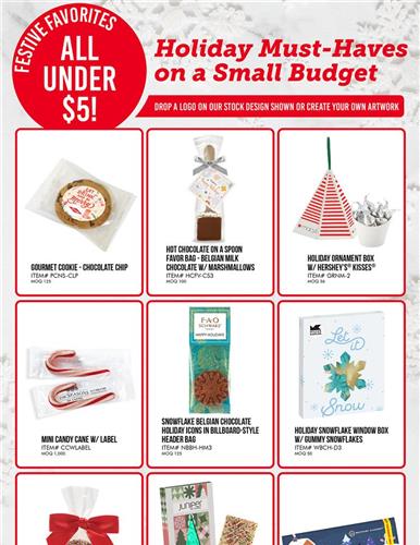 Festive Favorites All Under $5! ⭐