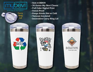 My Bevi 26 oz. Classic with FULL COLOR Art!