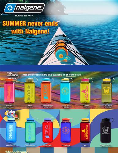 Check out these Nalgene color sets!