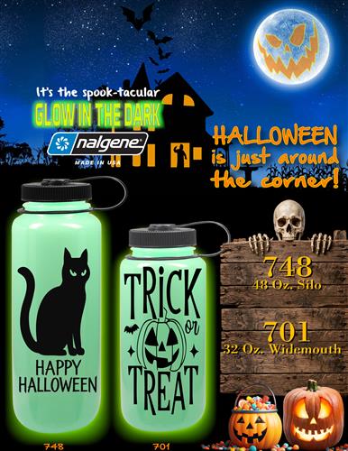 Glow in the dark Nalgene in time for Halloween!