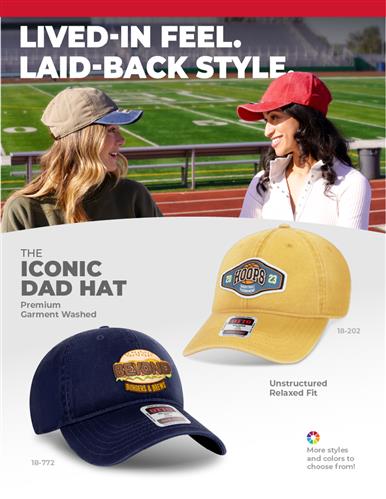 Lived-In Feel. Laid-Back Style. OTTO CAP.