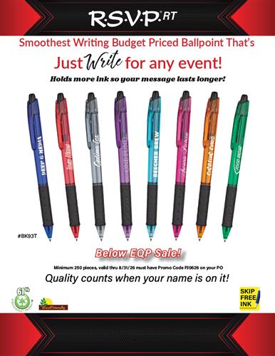 Just Write for Any Event