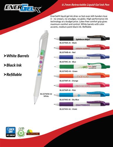 Below EQP Sale on Budget Priced Gel Ink Pen